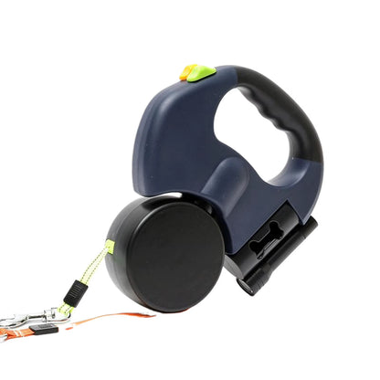 Dual Retractable Pet Leash with LED Lights for Small Dogs EASY to 100 SATISFACTION Dog Leash Leads